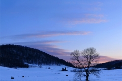 Fodderstack Winter Evening
